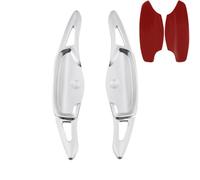 paddle shift volante Compatibile Con Kia Per EV6 GT-Line GT 2021 2022 2023 Paddle Shift Auto Volante Shifter Extender Adesivi Accessori Speciali(Silver)