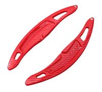 Paddle Shifter Compatibile Con Porsche Per Panamera Per Macan Per Cayenne 911 718 Per Spyder 918 Volante Per Auto Cambio Posteriore estensioni leve cambio(Carbon Red)