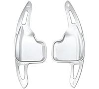 Paddle Shifter, per BMW F30 F31 F32 F10 F20 F15 F16 X1 X3 X4 X5 X6 1 2 3 4 5 6 7 Volante in Alluminio Paddle Extension Shifter,Argento