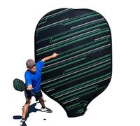 Paddle Sleeve - Diving Fabric, 21.5x30.5cm Paddle Cover Wear-Resistant Protection Case - Shock-Absorbing Scratch Prevention, Sports Racket Storage Bag For Tennis, Table Tennis, Badminton, Training