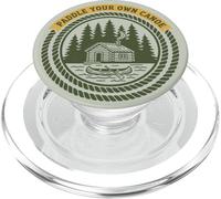 Paddle Your Own Canoa Retro Cabin Outdoor PopSockets PopGrip per MagSafe