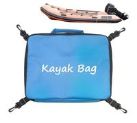 Paddleboard Deck Bag 10L Grande Capacità Isolato Pouch, Blu, | Borsa portaoggetti per tavola da surf per kayak, vacanze, avventura, lago, fiume, zattera, barca, spiaggia, surf