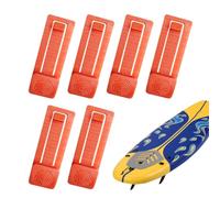 Paddleboard Fin Clip Replacement 6 Piece Quick Release Retainer Buckle | 6-piece Paddleboard Fin Clip Set Provides Quick-release Retention For Convenient Replacement And Secure Board Fin Fitting.