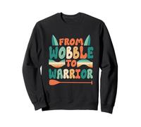 Paddleboarding from Wobble To Warrior Felpa