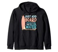 Paddleboarding Just ADD Board And Water Felpa con Cappuccio