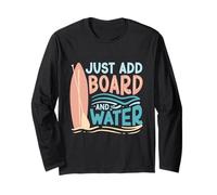 Paddleboarding Just ADD Board And Water Maglia a Manica