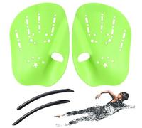Paddles, Lap Training Gear, Ergonomic Swim Resistance, Pool Training Equipment Professional Trainer Water Fitness Aid Shoulder Strength Adult Youth 8,27 x 5,91 x 1,57 pollici
