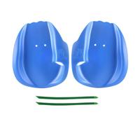 Paddles per Swimming, 16 x 13,5 cm PVC Workout Hand Paddles for Water Aerobic - Comfortable Lightweight Water Swim Training Equipment for Beginners Women Boys Youth Teens
