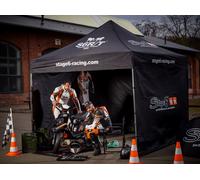 Paddock completo tenda Stage6 MK2 + parete + sedie e tappeto