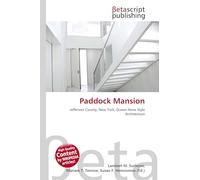 Paddock Mansion: Jefferson County, New York, Queen Anne Style Architecture