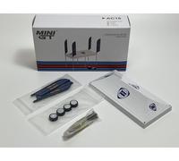 MINI GT - ACC Tenda Set Paddock - Martini Racing - 1/64