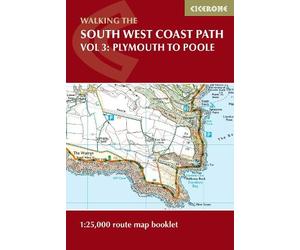Paddy Dillon South West Coast Path Map Booklet - Vol 3: Plymouth to (Tascabile)