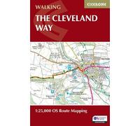 Paddy Dillon The Cleveland Way Map Booklet (Tascabile)