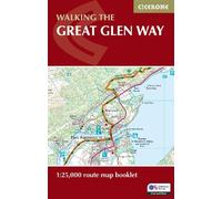 Paddy Dillon Walking the Great Glen Way Map Booklet (Tascabile)