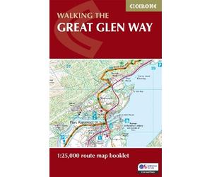 Paddy Dillon Walking the Great Glen Way Map Booklet (Tascabile)