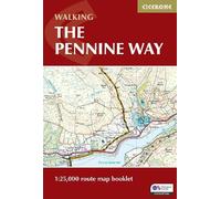 Paddy Dillon Walking the Pennine Way Map Booklet (Tascabile)