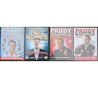 PADDY MCGUINNESS complete collection 4 dvds: LIVE / SATURDAY NIGHT / ALL STAR BOLLS-UP / PLUS YOU