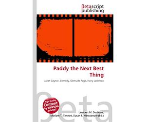 Paddy the Next Best Thing: Janet Gaynor, Comedy, Gertrude Page, Harry Lachman