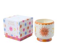 Paddywax Scented Candles Dopo - Candela artigianale in ceramica dipinta a mano, 226 g, sole - fiori d'arancio