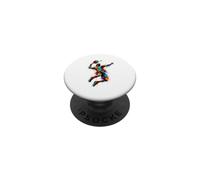 Padel Alla Moda Per Donne - Tennis A Padel Maschile PopSockets PopGrip Adesivo