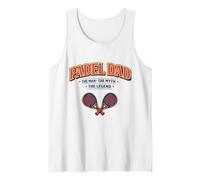 Padel Dad The Man, Mito e Leggenda - Regalo Divertente per i Padri Canotta