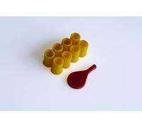 Padel Damper riduce le vibrazioni nel raquet padel (Giallo)