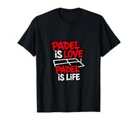 Padel è amore Padel è vita Graffiti Art Maglietta