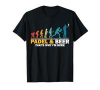 Padel e birra ecco perché sono lui divertenti sport di padel Maglietta