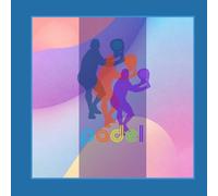 Padel in Vibrant Colors - The Blue Edition: A Padel Themed Notebook for Padel Players