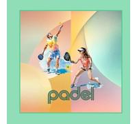 Padel in Vibrant Colors - The Green Edition: A Padel Themed Notebook for Padel Players