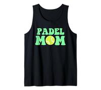 Padel Mom Retro Paddle Tennis Player Sport Donne Canotta