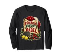 Padel Natale Lista dei Desideri Maglia a Manica