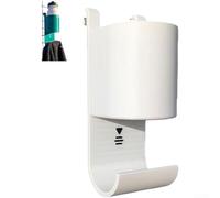 Padel per portabottiglie compatto per bottiglia d'acqua per PLA stampato 3D paddle tennis accessorio da parete per giocatori verde 9,2 x 8,8 x 20 cm (bianco)