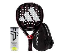 Padel Pro Shop - Pack Pala Metalbone 3.3 Ale Galan + Paletero Nero + Palline Oxdog Boost+ - Potenza e controllo per le tue partite