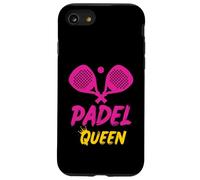 Padel Queen per le donne divertente paddle tennis design grafica Custodia per iPhone SE (2020) / 7/8