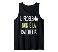 Padel Uomo Divertente il Problema Non è La Racchetta Padel Canotta
