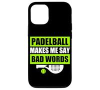 Padelball makes me say bad words divertente padelball giocatore Custodia per iPhone 12/12 Pro