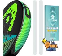 PADELEI Protezione Racchetta Padel Trasparente - Paracolpi Racchetta Padel Trasparente - Padel Accesori - Protettore Padel Finitura Ruvida - Dimensioni 35x370 mm (Pack 2)