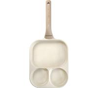 Padella 3 in 1 in marmo per uova, pancake e crêpes, 22x18 cm, BEIGE, KLAUSBERG K