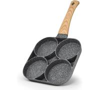 Padella 4 Fori Antiaderente Rivestimento In Pietra Per Cucina Casa Uova Crepes