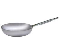 Padella Alluminio (40cm) alta svasata PROFESSIONALE SERIE 7000 Silver naturale