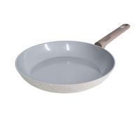 Zanetti, Padella Origin Diametro 30 cm, Rivestimento in Ceramica, Antiaderente Alta Qualità, Fondo Alto Spessore, Cucina Sana e Naturale, Manico Ergonomico Soft Touch, Adatta per Induzione