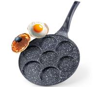 Padella Antiaderente Multiuso in Granito con 7 Scomparti 27 cm - ORION