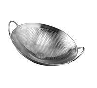 Padella antiaderente professionale in acciaio inossidabile con struttura a pettine miele padella antiaderente per pasta, bistecca e ramen pentole da campeggio
