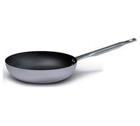 Ballarini Professionale Ballarini 2002.24 padella svasata alta 24cm - alluminio antiaderente nero professionale con finitura esterna in alluminio satinato - alluminio 1000027