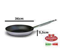 Padella Bassa Svasata Ballarini Alluminio per cucina Professionale Antiaderente