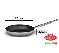 Ballarini Padella Svasata, Alluminio, Argento, 24 cm