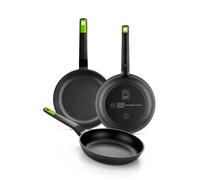 Padella BRA Gastro A841202 Pack 3 pezzi 20/24/28 cm Induzione