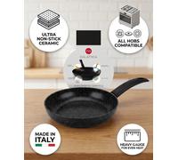 PADELLA CM 24 RIVESTIMENTO CERAMICO SERIE GALATTICA RESISTENTE AI GRAFFI by TVS