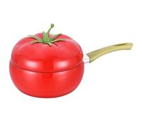 Padella con coperchio antiaderente a forma di frutta | Pentole profonde per cucina domestica, ristorante, pasta, zuppa, spaghetti, pomodoro F
